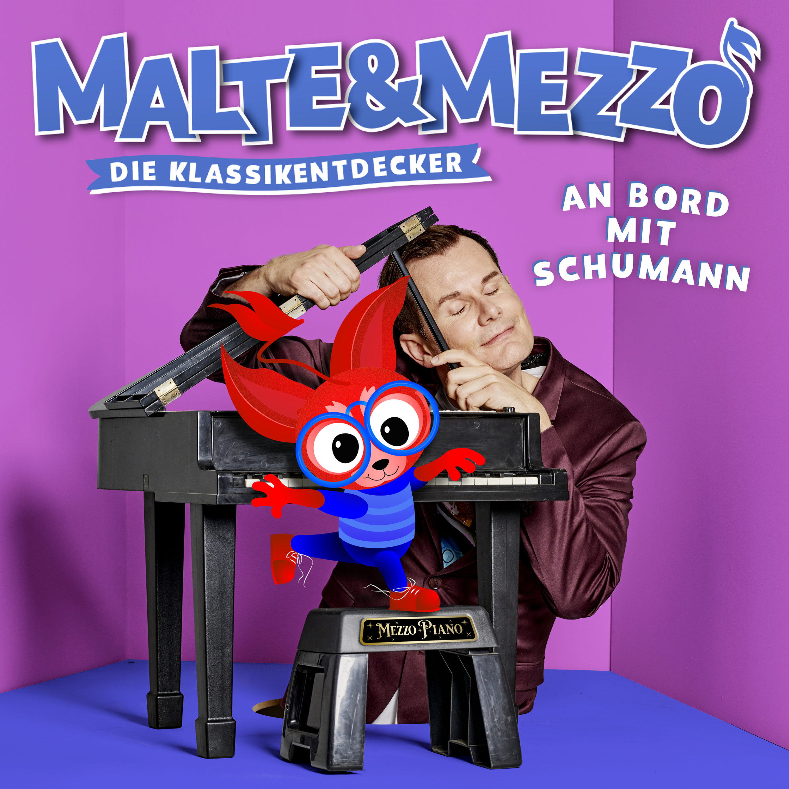 Malte Akona und Mezzo Die Klassikentdecker Cover_Schumann